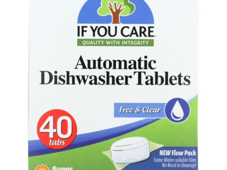 IF YOU CARE - DISHWASHER DTRGNT 40 TB - Pack of 8 Cheap