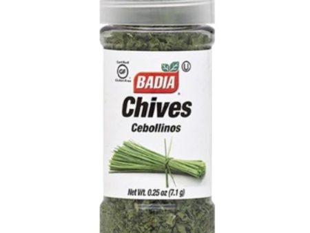 Badia - Chives, 0.25 oz - Pack of 8 Online now