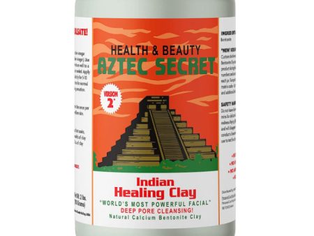 Aztec Secret - Face Healing Clay, 2 lb - Pack of 3 Discount