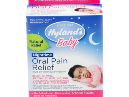 HYLAND - ORAL PAIN RLF BABY NIGHTTIME 125 TB - Pack of 1 Discount