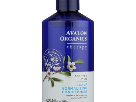 Avalon Organics - Conditioner Tea Tree Mint, 14 oz - Pack of 1 Hot on Sale