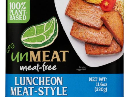 Unmeat Meat Free Luncheon Meat 11.6 Oz - Pack Of 12 For Discount