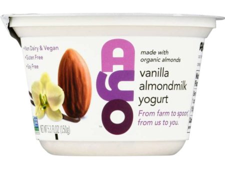 Ayo Foods - Yogurt Almondmilk Vanilla, 5.3 oz Hot on Sale