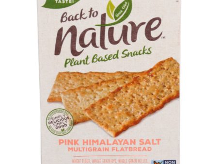 Back To Nature - Pink Himalayan Salt Flatbread, 5.5 oz Online now