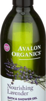 Avalon Organics - Bath & Shower Gel Lavender, 12 oz - Pack of 1 For Sale