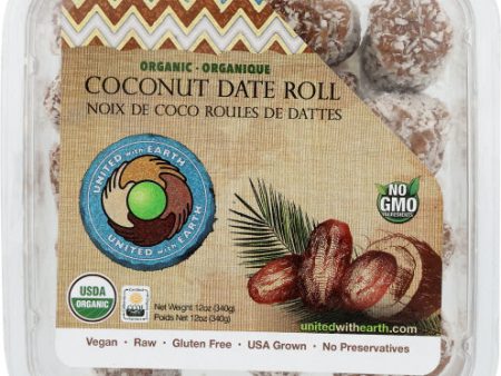 United With Earth - Organic Date Coconut Roll Sale