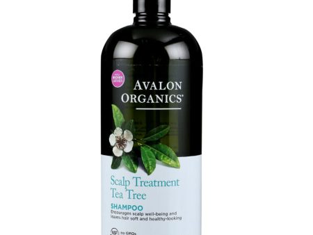 Avalon Organics - Scalp Treatment Tea Tree Shampoo, 14 oz Sale