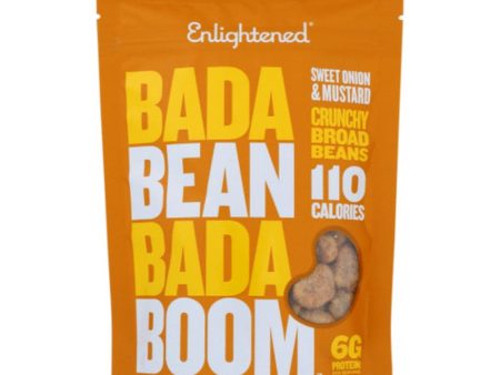 Bada Bean Bada Boom - Sweet Onion & Mustard Crunchy Broad Bean, 4.5 oz Fashion