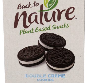 Back To Nature - Double Classic Creme Cookies, 10.7 oz For Sale