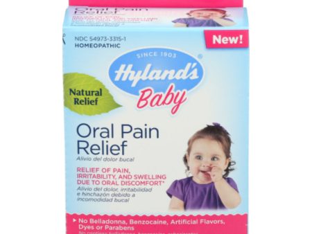 HYLAND - PAIN RELEIF BABY ORAL 125 TB - Pack of 1 Cheap