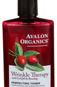 Avalon Organics - Wrinkle Therapy Perfecting Toner, 8 oz - Pack of 1 Hot on Sale