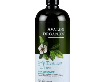 Avalon Organics - Scalp Treatment Tea Tree Conditioner, 14 oz Supply