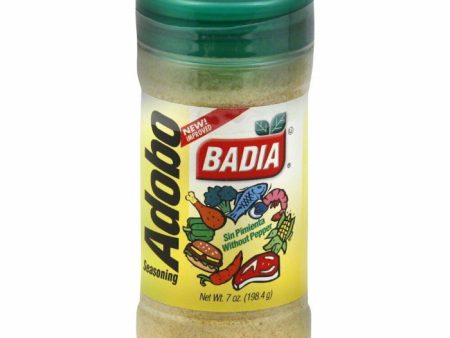 Badia - Adobo Without Pepper, 7 oz - Pack of 6 Supply