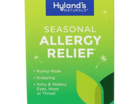 HYLAND - ALLERGY RELIEF SEASONAL 60 TB - Pack of 1 Cheap