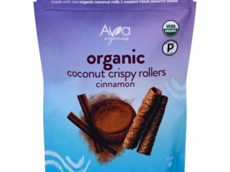 Ava Organics - Coconut Crispy Rollers Cinnamon, 14.1 oz Discount