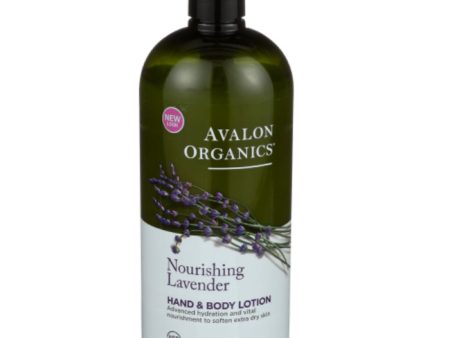 Avalon Organics - Lotion Hand & Body Lavender, 32 oz - Pack of 1 Online