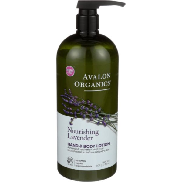 Avalon Organics - Lotion Hand & Body Lavender, 32 oz - Pack of 1 Online