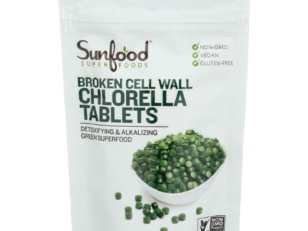 Sunfood Superfoods - Broken Cell Wall Chlorella Tablets Online now