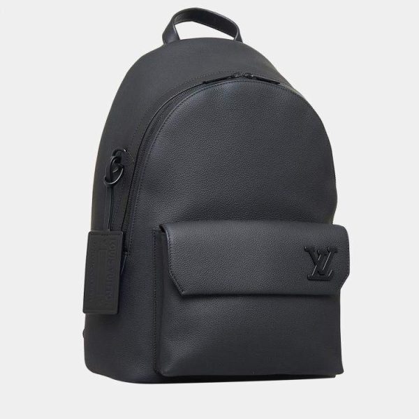 Louis Vuitton Black Aerogram Takeoff Backpack Fashion