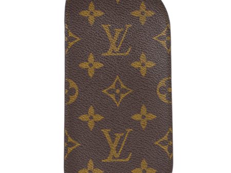 Louis Vuitton 2002 Etui Lunette Simple Glasses Case M62969 Small Good Cheap