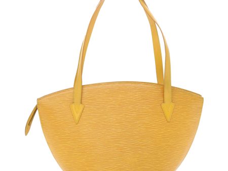 LOUIS VUITTON Epi Saint Jacques Shopping Shoulder Bag Yellow M52269 Auth 49571 Cheap