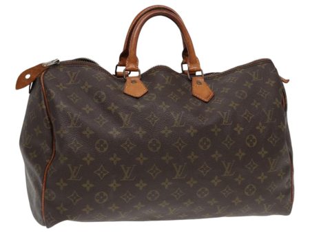 LOUIS VUITTON Monogram Speedy 40 Hand Bag M41522 LV Auth 86656 Sale