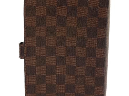 LOUIS VUITTON Damier Ebene Agenda MM Day Planner Cover R20240 LV  48543 Online now