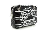 Chanel 2019 Black & White  La Pausa  Coated Canvas Cross-Body Supply