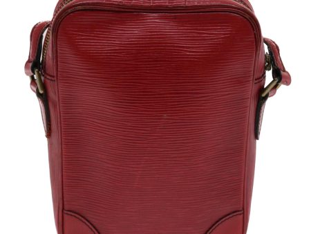 LOUIS VUITTON Epi Danube Shoulder Bag Red M45637 LV  49261 Hot on Sale