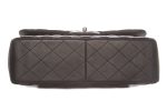 Chanel Black Jumbo Lambskin Double SHW  Handbag on Sale