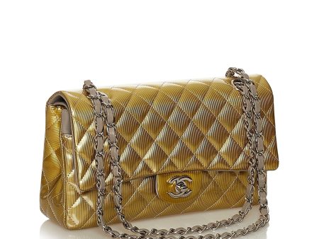 Chanel Classic Patent Leather Double Flap Bag (SHG-31448) Online now