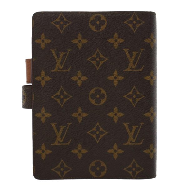 LOUIS VUITTON Monogram Agenda MM Day Planner Cover R20105 LV  yk7818 Online now