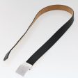 LOUIS VUITTON Ceinture jeans Belt Leather 29.5 -33.5  Black M6812 Auth tb846 Sale