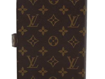 LOUIS VUITTON Monogram Agenda MM Day Planner Cover R20105 LV  49188 For Sale