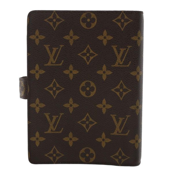 LOUIS VUITTON Monogram Agenda MM Day Planner Cover R20105 LV  49188 For Sale