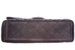 Chanel Midnight  Double Flap Caviar Maxi SHW Handbag Fashion