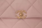 Chanel Light Pink Small Chanel 19 two toned hardware (2022) Handbag For Cheap