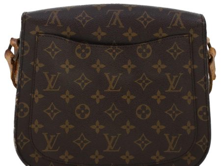 LOUIS VUITTON Monogram Saint Cloud GM Shoulder Bag M51242 LV  yk7739 Online now