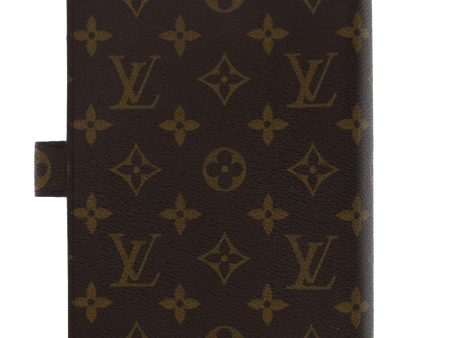 LOUIS VUITTON Monogram Agenda MM Day Planner Cover R20105 LV Auth 49390 For Cheap