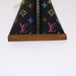 LOUIS VUITTON Monogram Multicolor Berlingo Coin Purse Black M58029 LV  48390 Fashion