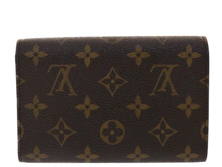 LOUIS VUITTON Monogram Portefeuille Alexandra Trifold Wallet M60047 Auth 46120 Online Sale