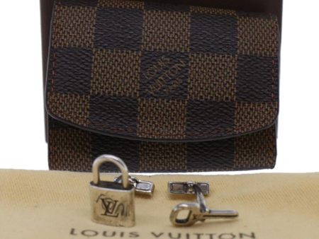 LOUIS VUITTON Damier Ebene Cuff Case Cuffs M64600 LV  48769 Discount