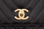 Chanel 2017 2018 Black Shiny Grained Leather  Coco Handle  Handbag W  Gold HW Cheap