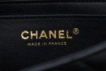 Chanel Black Single Flap 2022  Mini Lamb Leather Handbag For Cheap