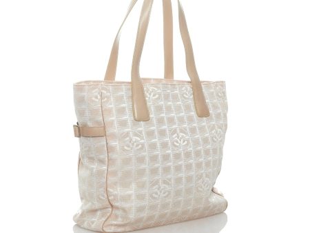 Chanel New Travel Line Nylon Tote Bag (SHG-32680) on Sale