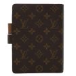 LOUIS VUITTON Monogram Agenda MM Day Planner Cover R20105 LV  yk7817 Cheap