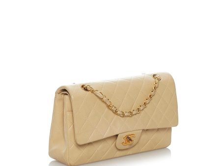 Chanel Small Classic Lambskin Leather Double Flap Bag (SHG-31452) Online Sale