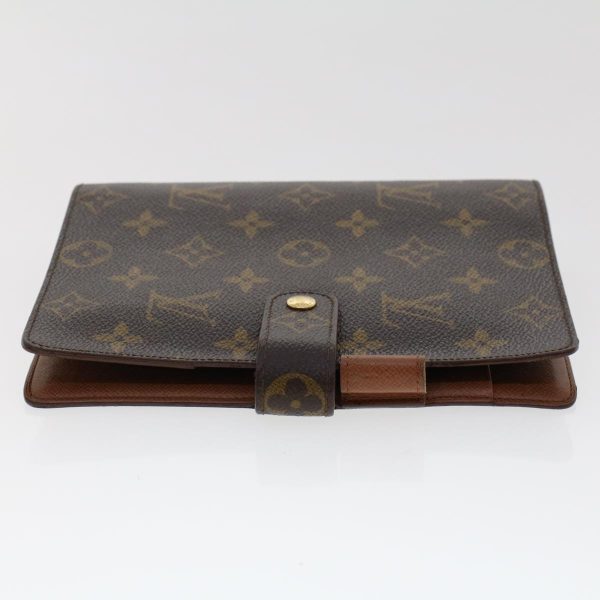 LOUIS VUITTON Monogram Agenda MM Day Planner Cover R20105 LV  yk7818 Online now