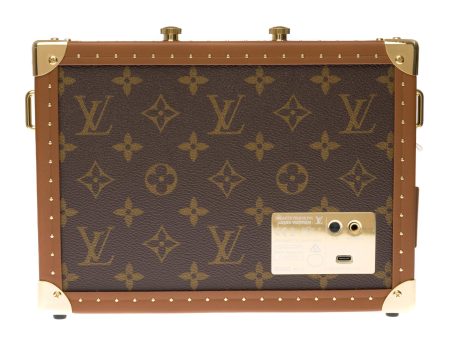 LOUIS VUITTON Limited Edition:Brand New  Speaker Clutch in brown monogram canvas For Cheap