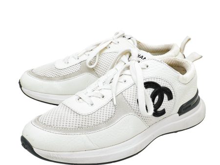 Chanel Bicolor CC Sport Flyer Sneaker 41 Sale